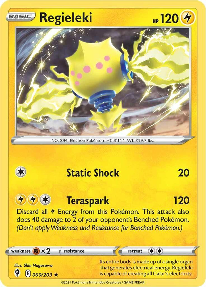 Regieleki (060/203) (Theme Deck Exclusive) [Sword & Shield: Evolving Skies] (Online Only)
