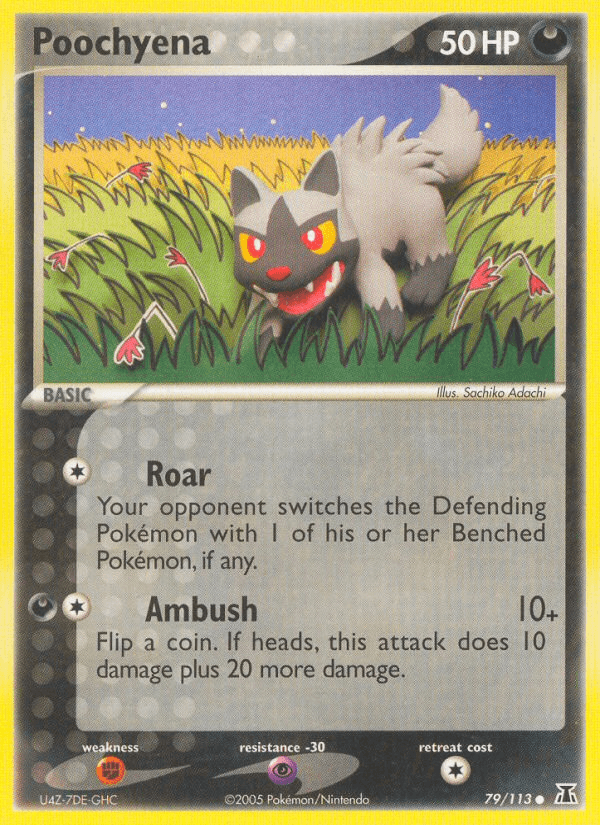Poochyena (79/113) [EX: Delta Species] (Online Only)