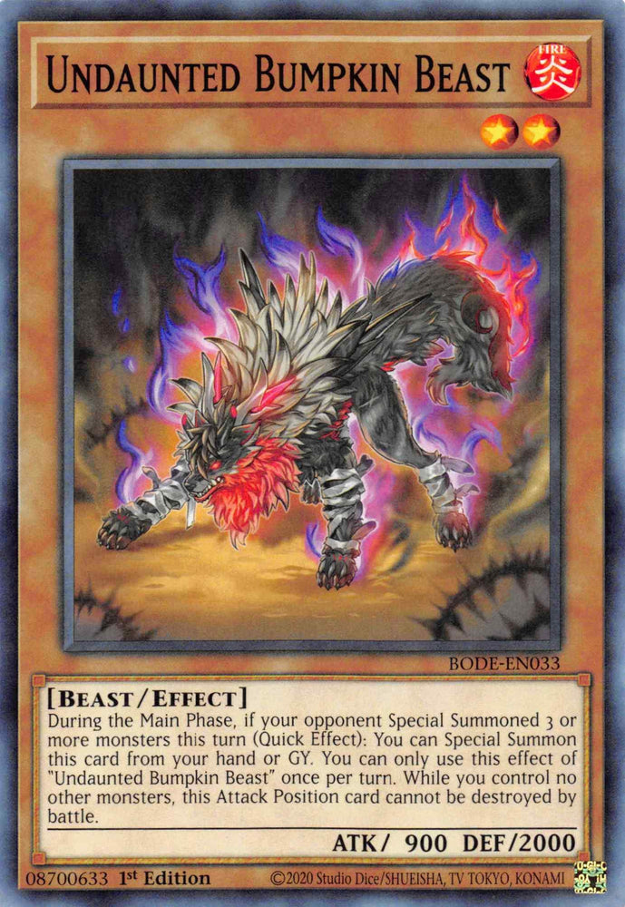 Undaunted Bumpkin Beast [BODE-EN033] Common (ONLINE ORDER ONLY)