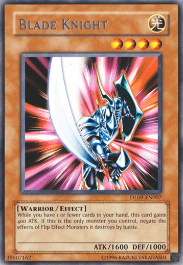Blade Knight (Silver) [DL09-EN007] Rare (ONLINE ORDER ONLY)