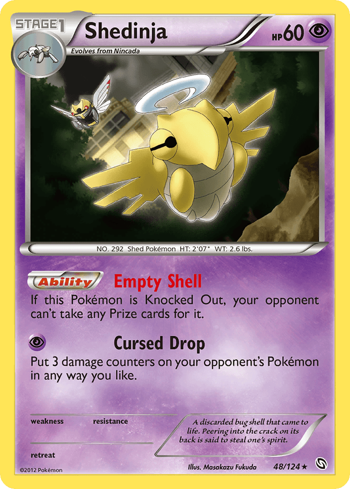 Shedinja (48/124) [Black & White: Dragons Exalted] (Online Only)