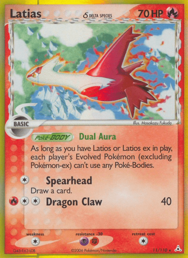 Latias (11/110) (Delta Species) [EX: Holon Phantoms] (Online Only)