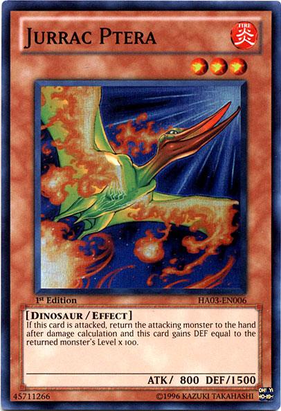 Jurrac Ptera [HA03-EN006] Super Rare (ONLINE ORDER ONLY)