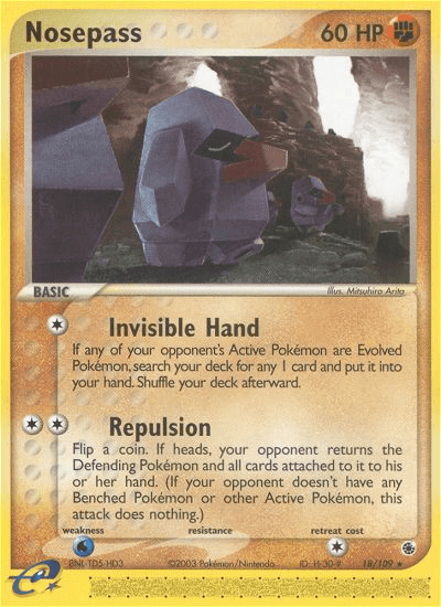 Nosepass (18/109) [EX: Ruby & Sapphire] (Online Only)