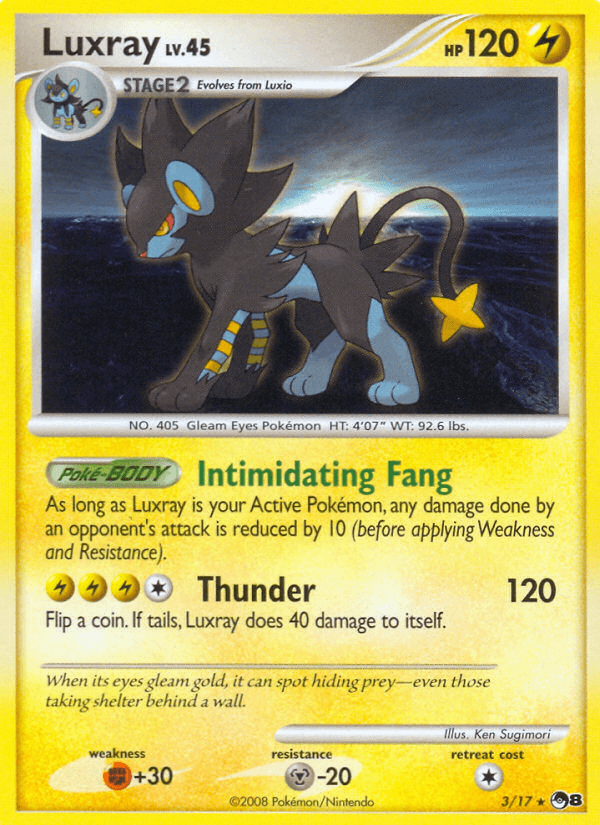 Luxray (3/17) [POP Series 8] (Online Only)