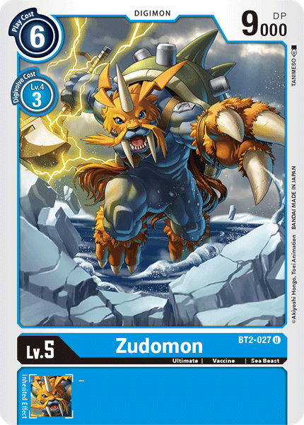 Zudomon [BT2-027] [Release Special Booster Ver.1.5] (ONLINE ORDER ONLY)