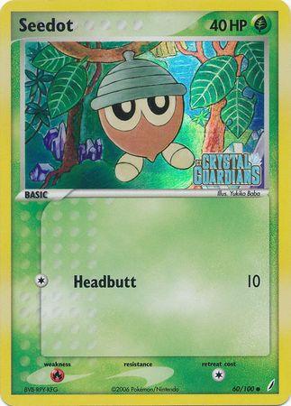 Seedot (60/100) (Stamped) [EX: Crystal Guardians] (Online Only)