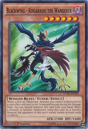 Blackwing - Kogarashi the Wanderer [LC5D-EN129] Common (ONLINE ORDER ONLY)