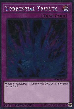 Torrential Tribute [NKRT-EN043] Platinum Rare (ONLINE ORDER ONLY)