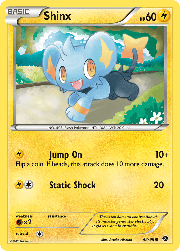 Shinx (42/99) [Black & White: Next Destinies] (Online Only)