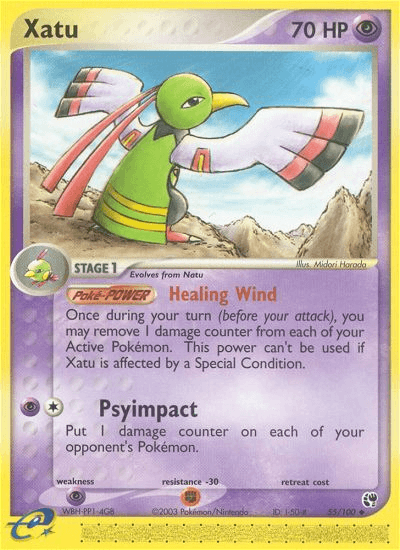Xatu (55/100) [EX: Sandstorm] (Online Only)