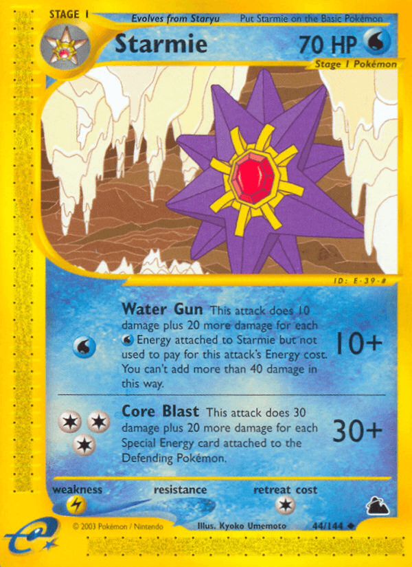 Starmie (44/144) [Skyridge] (Online Only)