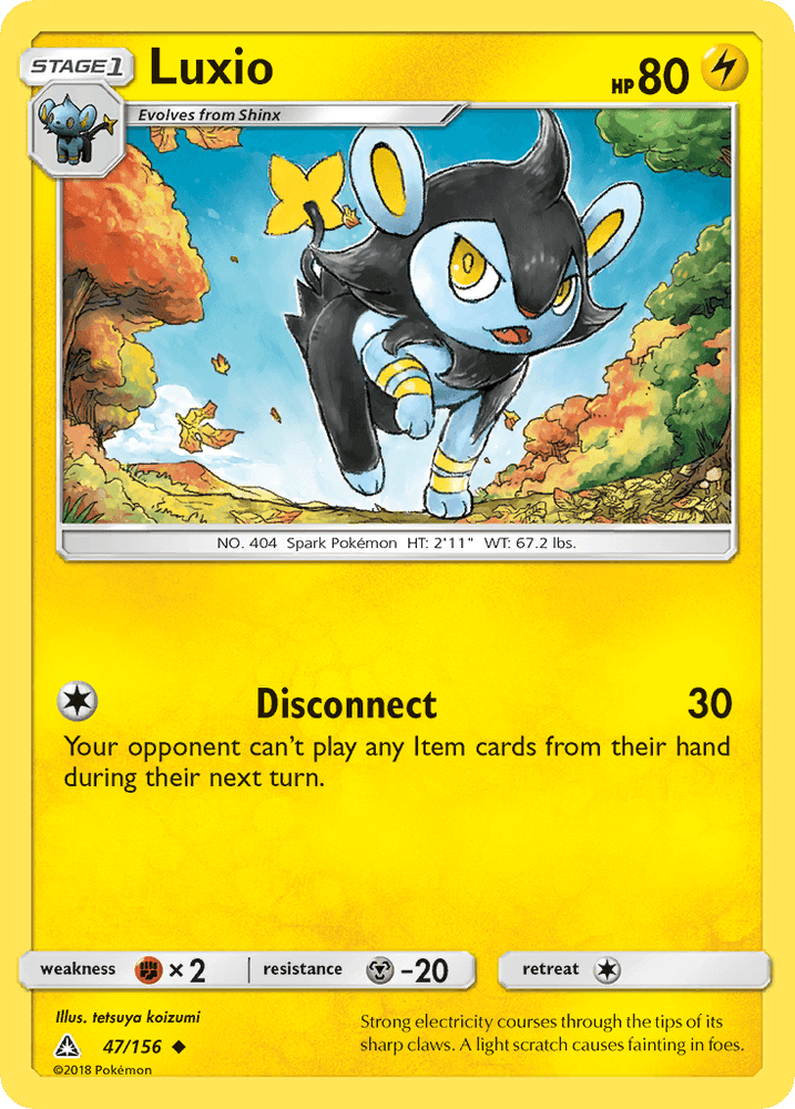 Luxio (47/156) [Sun & Moon: Ultra Prism] (Online Only)