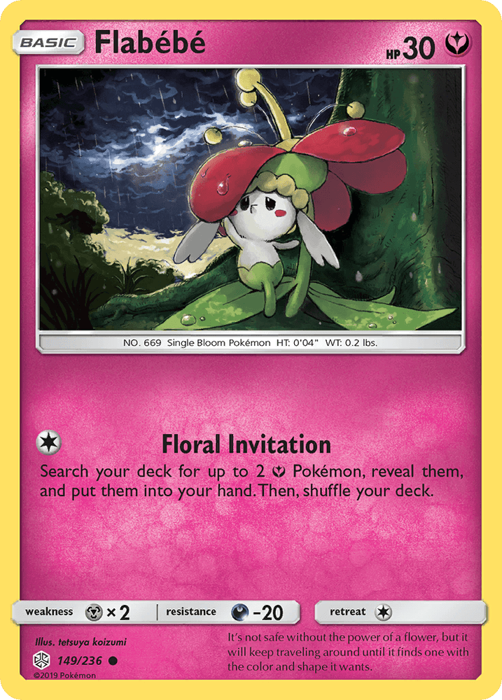 Flabebe (149/236) [Sun & Moon: Cosmic Eclipse] (Online Only)