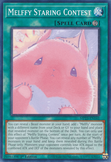 Melffy Staring Contest [MP23-EN141] Common (ONLINE ORDER ONLY)