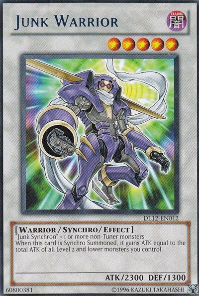 Junk Warrior (Blue) [DL12-EN012] Rare (ONLINE ORDER ONLY)