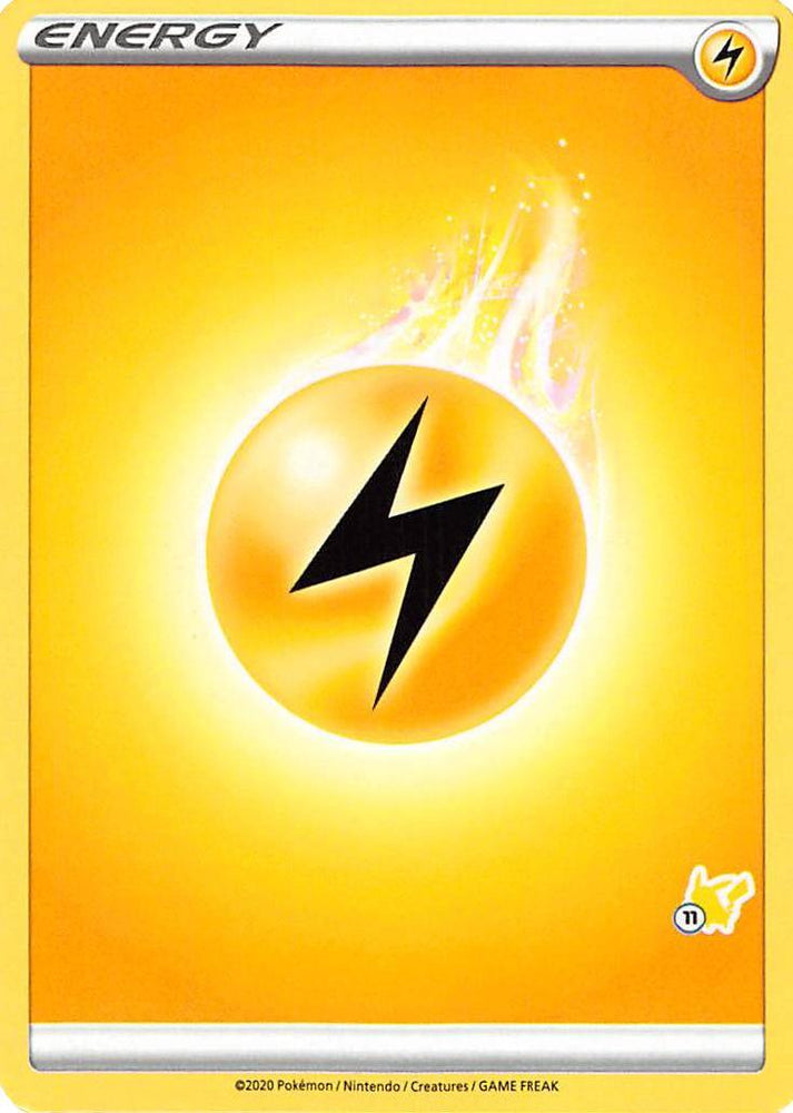 Lightning Energy (Pikachu Stamp #11) [Battle Academy 2022] (Online Only)