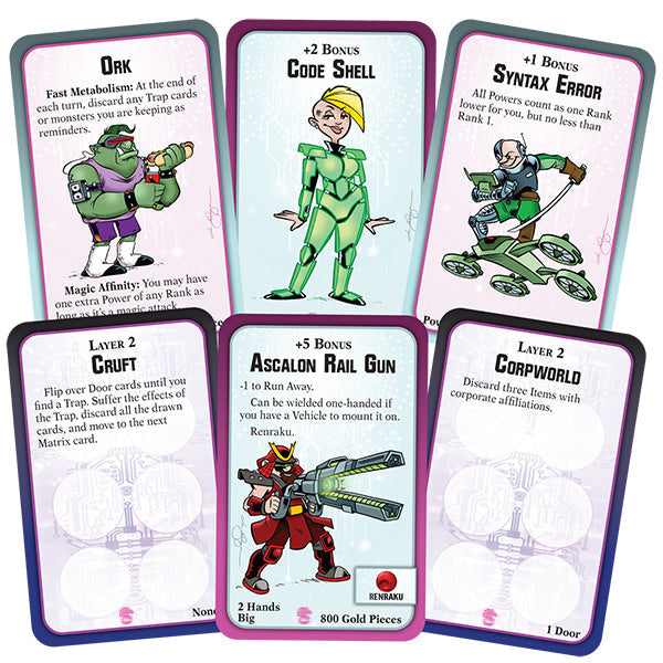 Munchkin - Shadowrun Hack The Future Expansion Pack (Online Order Only)