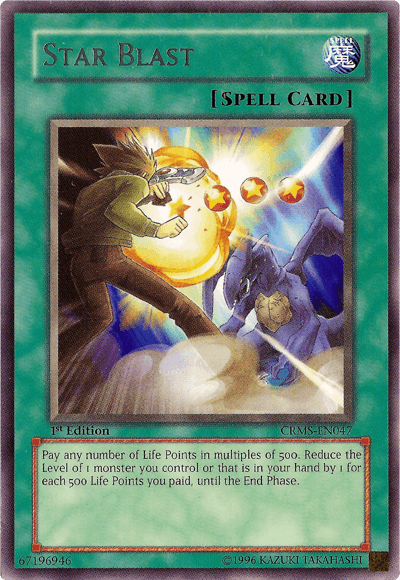 Star Blast [CRMS-EN047] Rare (ONLINE ORDER ONLY)