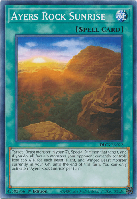 Ayers Rock Sunrise [DLCS-EN022] Common (ONLINE ORDER ONLY)
