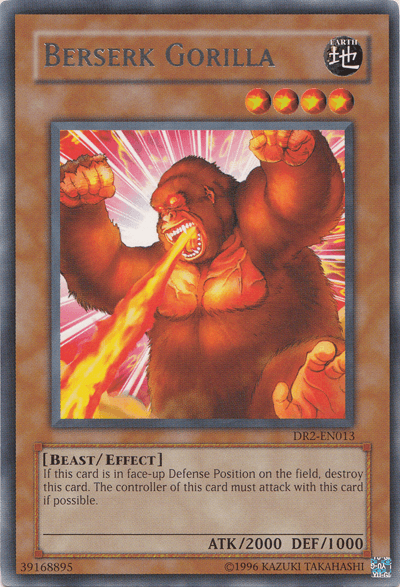 Berserk Gorilla [DR2-EN013] Rare (ONLINE ORDER ONLY)