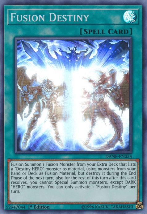Fusion Destiny [DANE-EN054] Super Rare (ONLINE ORDER ONLY)