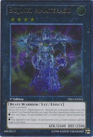 Bujinki Amaterasu [PRIO-EN052] Ultimate Rare (ONLINE ORDER ONLY)