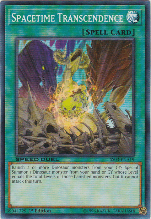 Spacetime Transcendence [SS03-ENA19] Common (ONLINE ORDER ONLY)