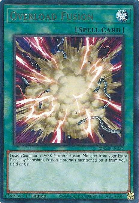 Overload Fusion [MAZE-EN056] Rare (ONLINE ORDER ONLY)