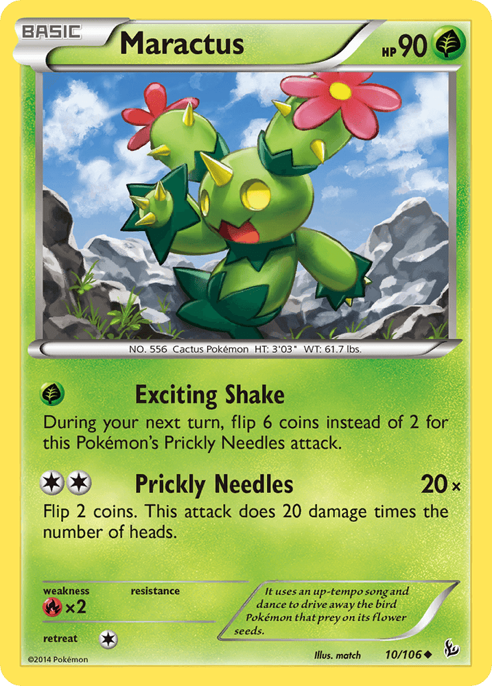 Maractus (10/106) [XY: Flashfire] (Online Only)