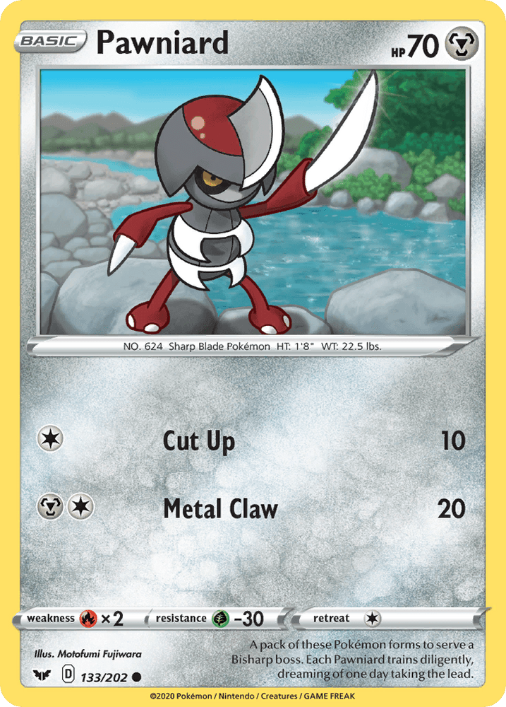 Pawniard (133/202) [Sword & Shield: Base Set] (Online Only)
