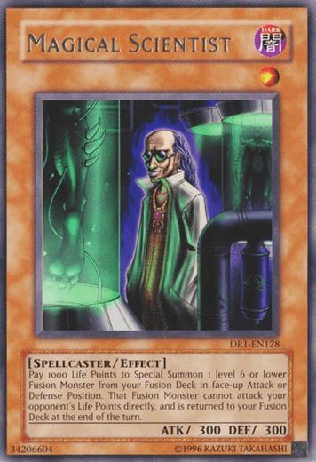Magical Scientist [DR1-EN128] Rare (ONLINE ORDER ONLY)