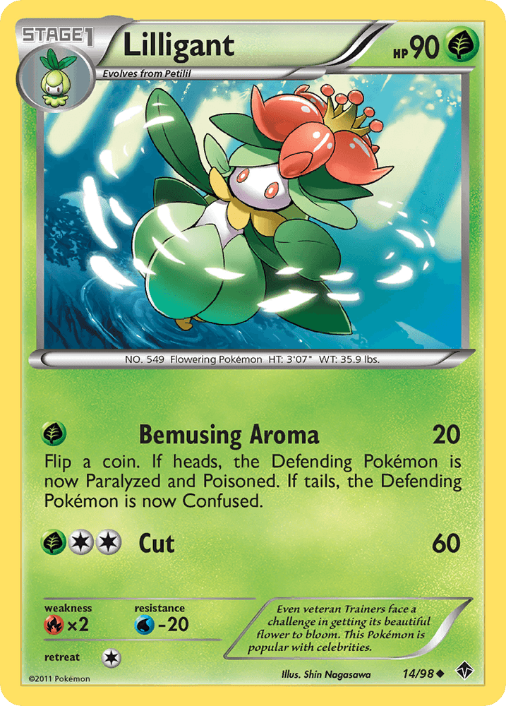Lilligant (14/98) [Black & White: Emerging Powers] (Online Only)
