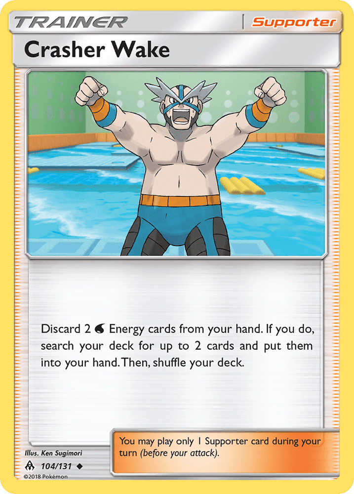 Crasher Wake (104/131) [Sun & Moon: Forbidden Light] (Online Only)