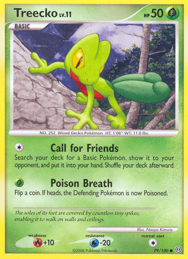 Treecko (79/100) [Diamond & Pearl: Stormfront] (Online Only)