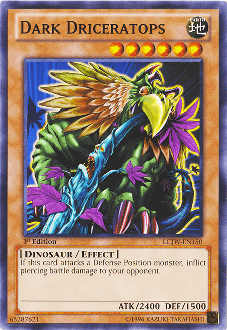 Dark Driceratops [LCJW-EN150] Common (ONLINE ORDER ONLY)