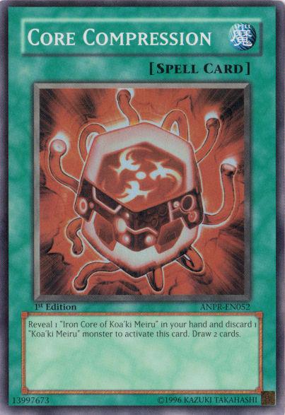 Core Compression [ANPR-EN052] Super Rare (ONLINE ORDER ONLY)