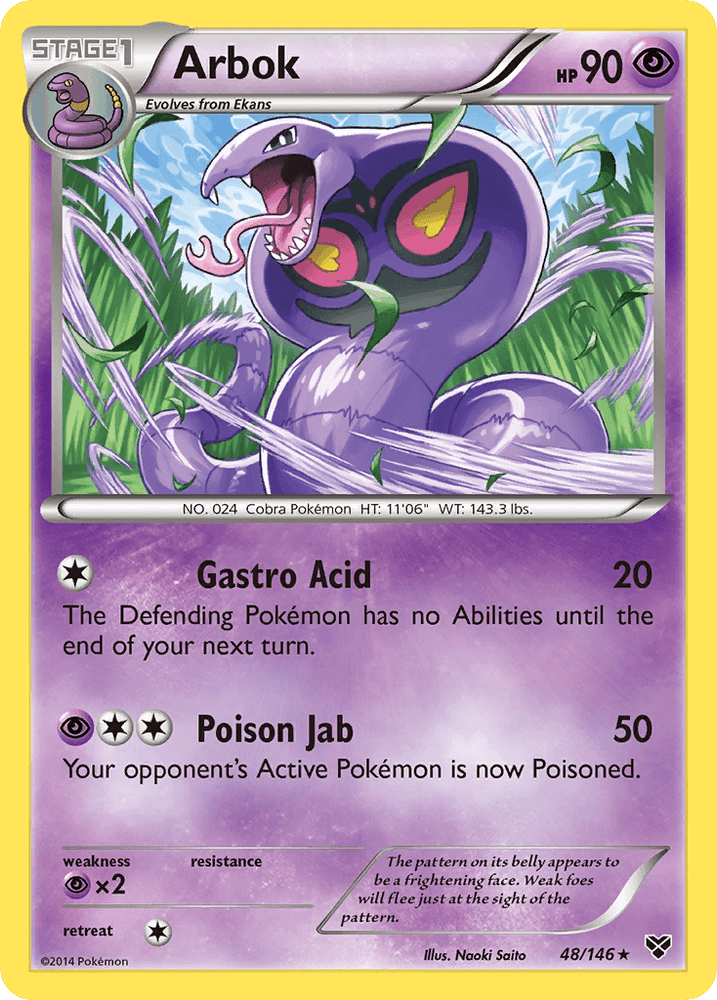 Arbok (48/146) [XY: Base Set] (Online Only)