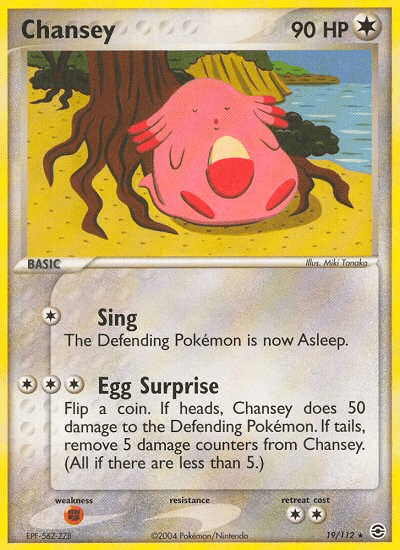 Chansey (19/112) [EX: FireRed & LeafGreen] (Online Only)