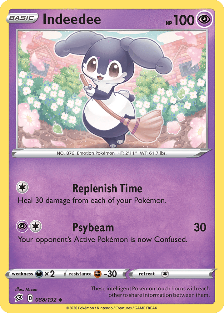Indeedee (088/192) [Sword & Shield: Rebel Clash] (Online Only)