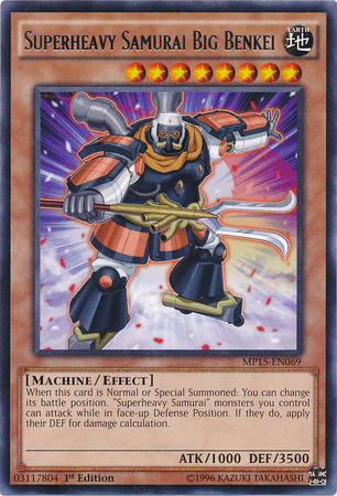 Superheavy Samurai Big Benkei [MP15-EN069] Rare (ONLINE ORDER ONLY)