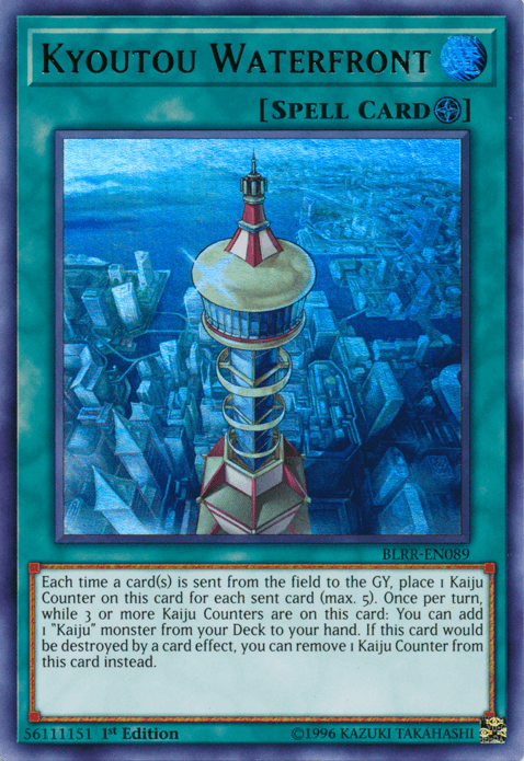 Kyoutou Waterfront [BLRR-EN089] Ultra Rare (ONLINE ORDER ONLY)