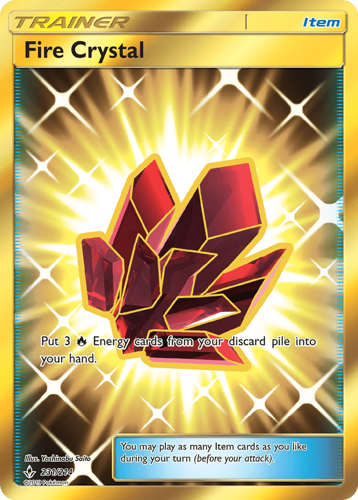 Fire Crystal (231/214) [Sun & Moon: Unbroken Bonds] (Online Only)