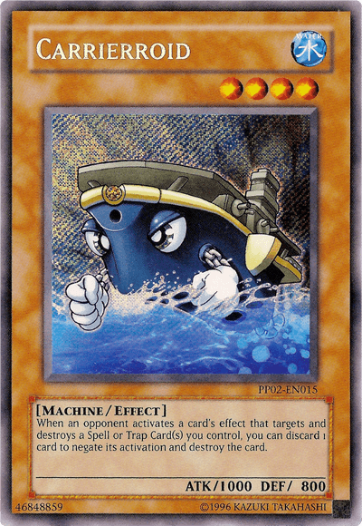Carrierroid [PP02-EN015] Secret Rare (ONLINE ORDER ONLY)