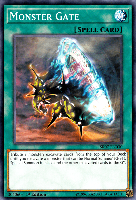 Monster Gate [SR07-EN030] Common (ONLINE ORDER ONLY)