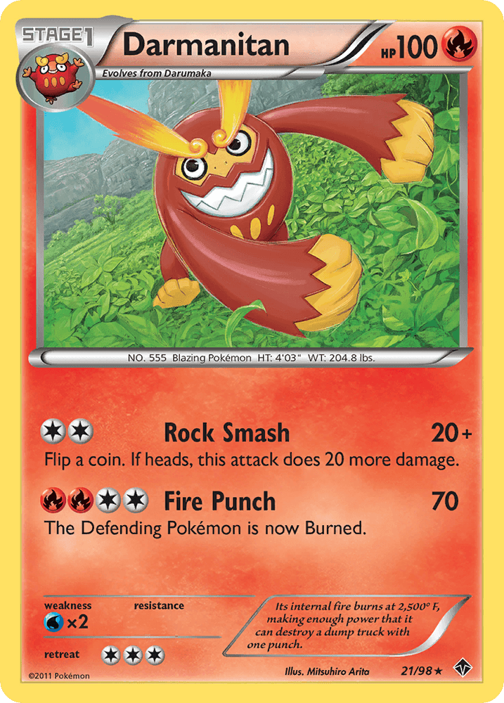 Darmanitan (21/98) [Black & White: Emerging Powers] (Online Only)