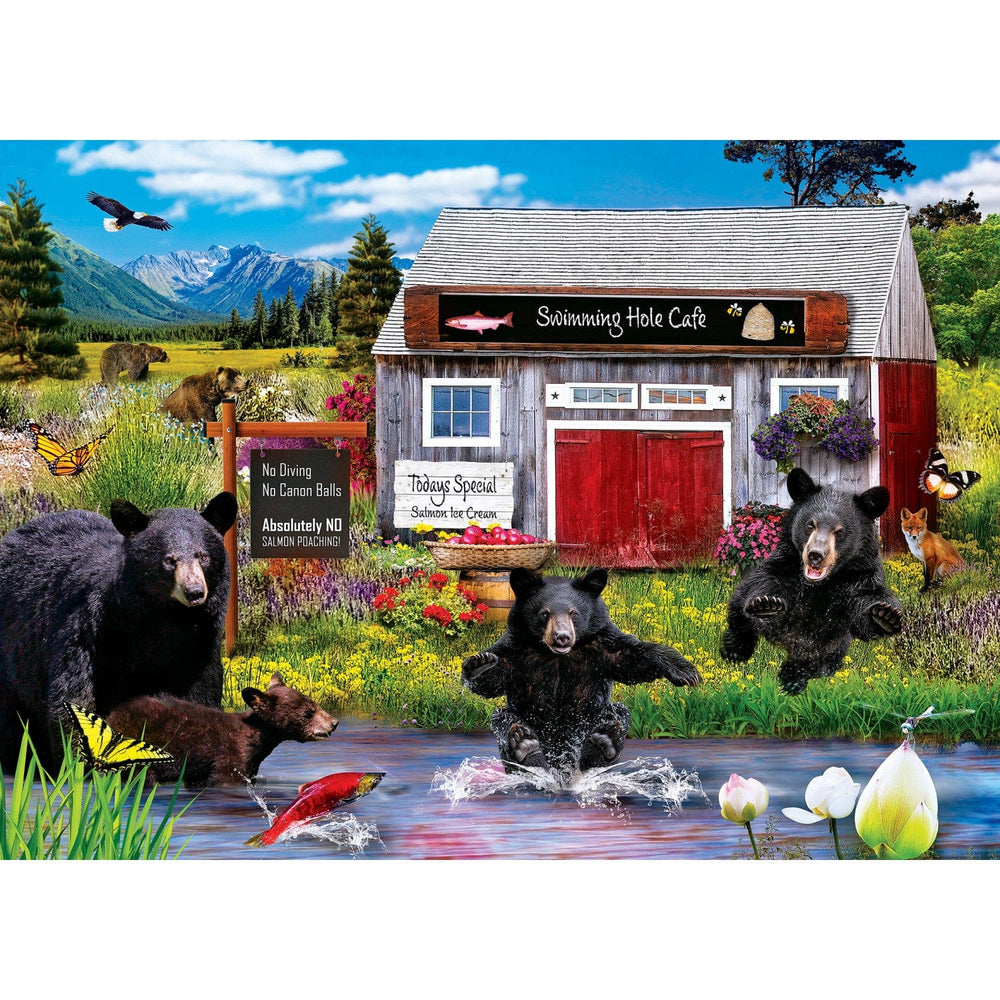 Wild & Whimsical - Swimming Hole 1000 Piece Jigsaw Puzzle