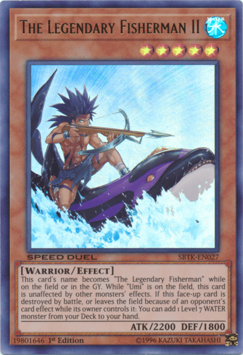 The Legendary Fisherman II [SBTK-EN027] Ultra Rare (ONLINE ORDER ONLY)