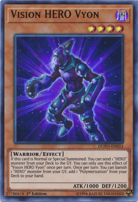 Vision Hero Vyon [DUPO-EN053] Ultra Rare (ONLINE ORDER ONLY)