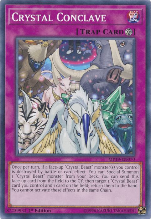 Crystal Conclave [MP19-EN070] Common (ONLINE ORDER ONLY)